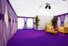chill out room with spa drapes